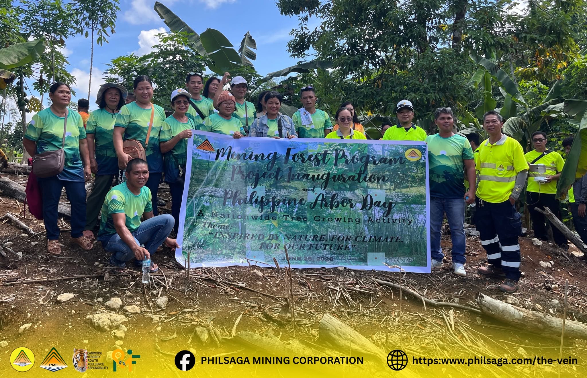 Communities for Conservation PMC and MMPRC Launch Mining Forest Program on National Arbor Day