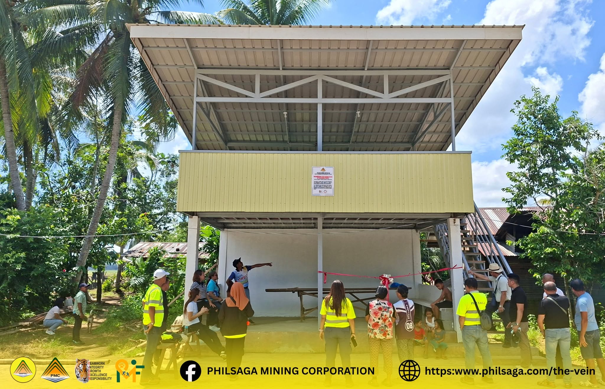 Fostering Community Development: PMC turns over five SDMP projects to Barangay Poblacion
